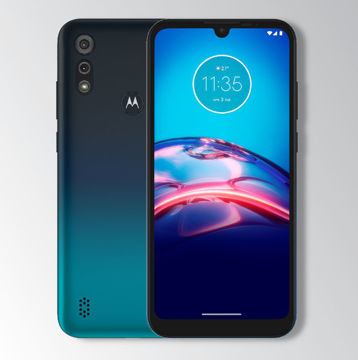 Motorola E6s 2020 Blue Image 1
