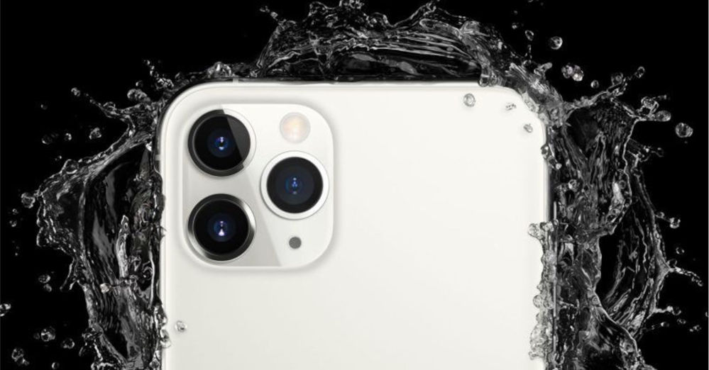 iPhone 11 Pro splash proof